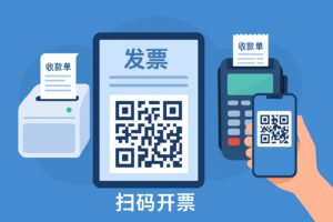 富掌柜收银系统接入扫码自助开票功能教程