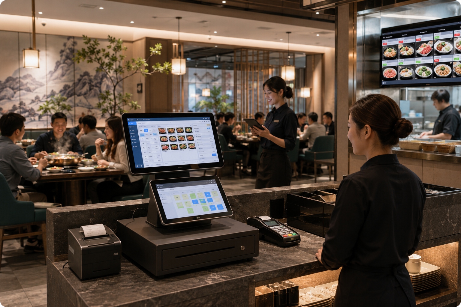 重餐收银系统应用场景