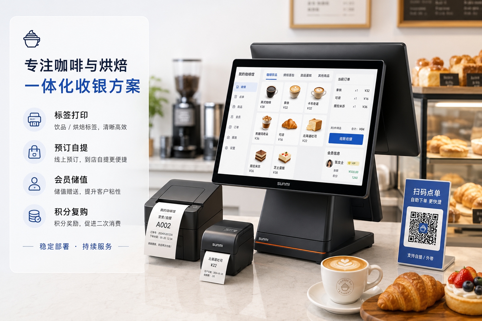 咖啡与烘焙店解决方案