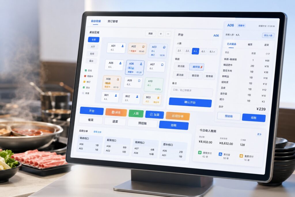 夜间营业如何保障收银设备与网络？烧烤店稳定运行案例