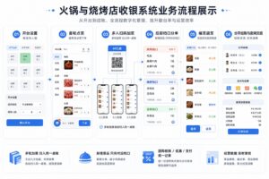 火锅烧烤店多档口远距离出单如何协同?打印路由案例