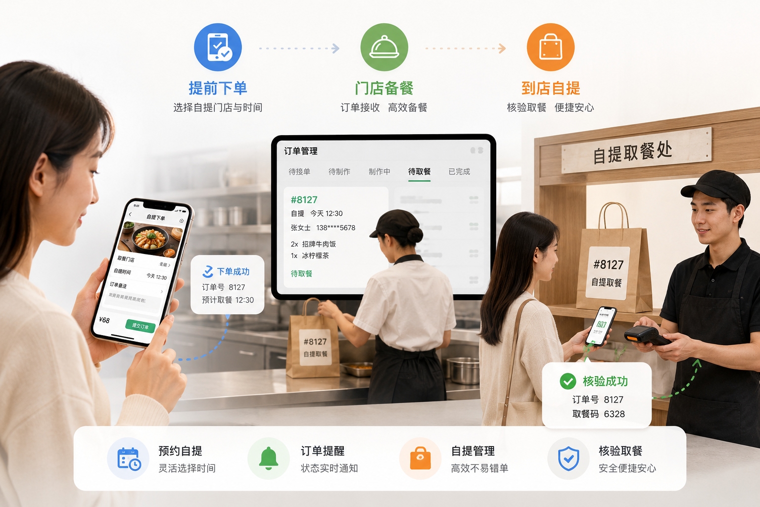 扫码点餐自提